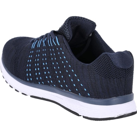 Buty Sportowe TEAM z Dzianiny Tekstylnej – Lekkie, na Podeszwie EVA REIS