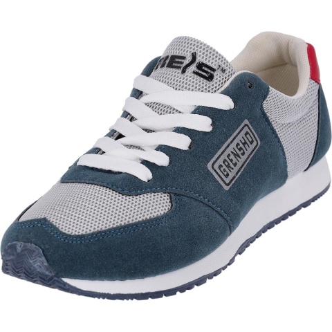 Buty Sportowe CITY – Lekkie Półbuty ze Skóry Syntetycznej i Siateczki REIS