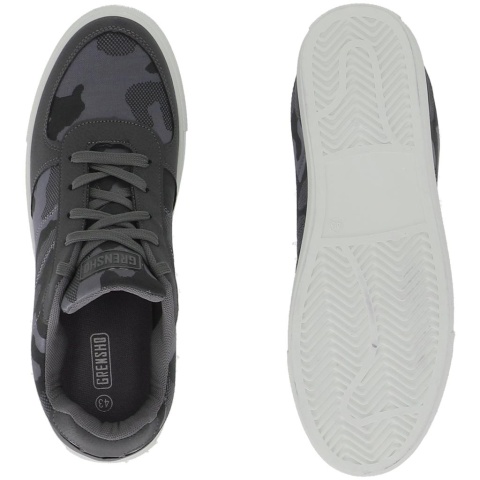 Buty sportowe CASUAL – Tkane, Lekkie Półbuty z Materiału Tekstylnego REIS