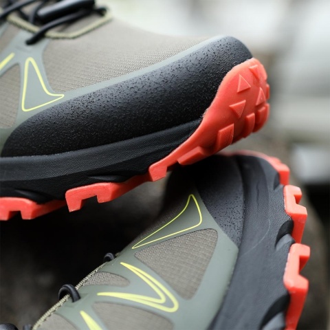 Buty Sportowe PIEMONT – Półbuty z Tkaniny Oxford i Podeszwą o Wielokierunkowej Przyczepności REIS