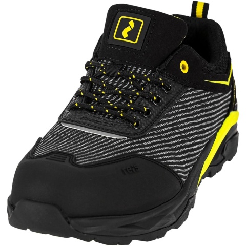 Buty bezpieczne męskie CARBON S3S FO SR - Półbuty METAL FREE REIS