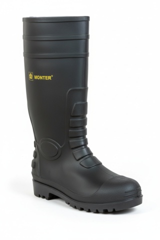 Buty gumowce bezpieczne kalosze S5 MONTER Rozm. 46 z wkładką i podnoskiem