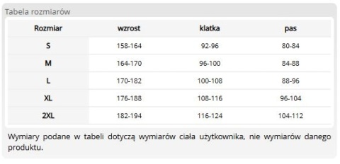 Bielizna termoaktywna męska komplet – wełna merino, bambus, poliester, koszulka i kalesony 250 g/m² REIS