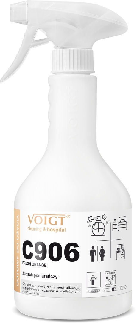 Odświeżacz Powietrza FRESH ORANGE C906 – Skoncentrowany, 600 ml VOIGT