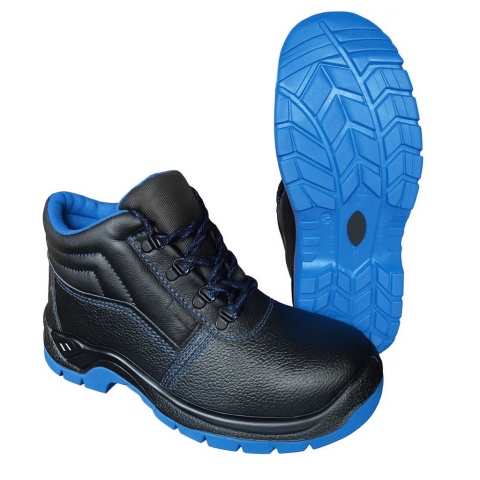 Trzewiki robocze BERGEN S1P – skóra kruponowa, stalowy podnosek, wkładka antyprzebiciowa PROFUS