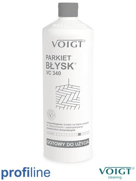 PARKIET BŁYSK VC340 – Emulsja do Mycia i Nabłyszczania Parkietów, 1 L VOIGT