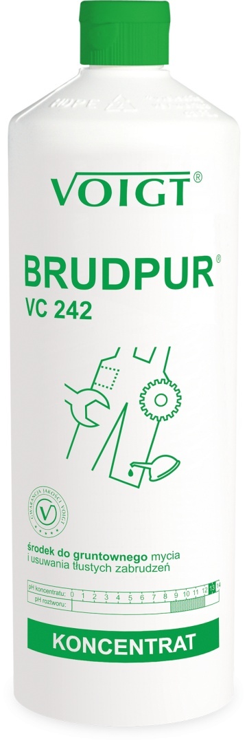 BRUDPUR VC 242 – Koncentrat do Tłustych Zabrudzeń, Dopuszczony do Przemysłu Spożywczego VOIGT