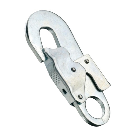 Linka Bezpieczeństwa z Hakiem Zatrzaskowym – 1,5 m, z Pętlami Tekstylnymi, EN354 REIS