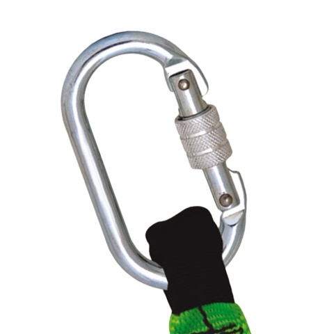 Linka Bezpieczeństwa z Karabińczykami – 1,5 m, Wytrzymałość 30 kN, EN354 REIS