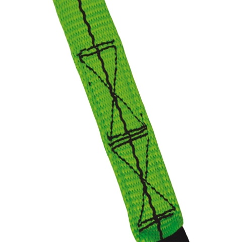 Linka Bezpieczeństwa z Karabińczykiem i Hakiem Rusztowaniowym – 1,5 m, Wytrzymałość 30 kN, EN354 REIS