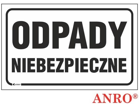 ZNAK BEZPIECZEŃSTWA ANRO