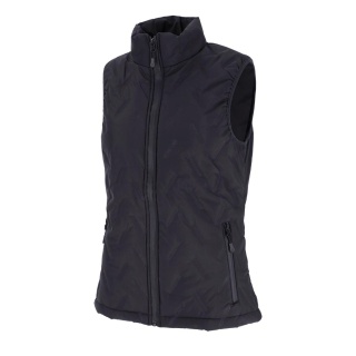 Pikowany Bezrękawnik Damski Ocieplany | Stójka, Kieszenie na Suwak | Lekki, Ciepły | Poliester REIS