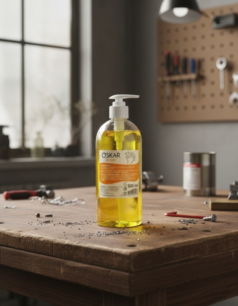 Mydło BHP w żelu 500 ml z pompką – higiena rąk w pracy OSKAR
