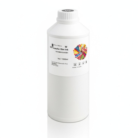 Tusz DTF Biały 1L – Wysokiej Jakości do Drukarek DTF
