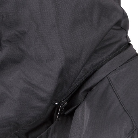 Kurtka Ochronna Ocieplana Męska | Wodoodporna PCV, Polar | Zamek, Napy, Rzepy | Odsuwany Kaptur