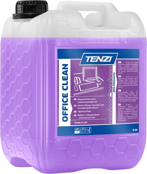 OFFICE CLEAN – Płyn do Mycia Mebli i Sprzętu Biurowego, 1 L i 5 L TENZI