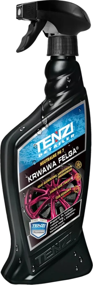 KRWAWA FELGA – Żel do Mycia Felg, Usuwa Pył Hamulcowy, 600 ml TENZI