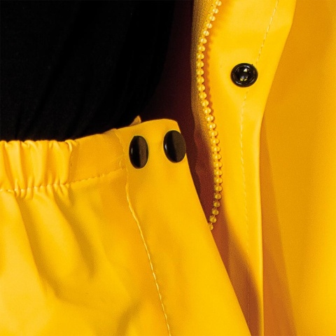 Komplet Przeciwdeszczowy Premium PU/PCV 0,50mm | Kurtka + Spodnie | Wentylacja REIS