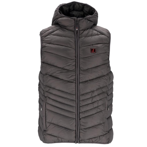 Bezrękawnik Ocieplany Męski z Kapturem | Nylon | Bardzo Ciepły 270g REIS