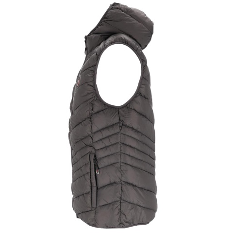 Bezrękawnik Ocieplany Męski z Kapturem | Nylon | Bardzo Ciepły 270g REIS
