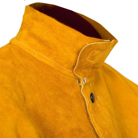 Kurtka Spawalnicza Skórzana Golden Brown 44-2530/P | Weldas