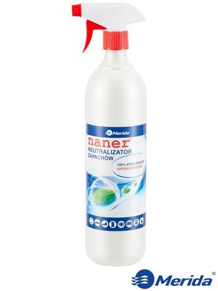 Neutralizator Zapachów NANER | Usuwa Zapach Moczu, Potu, Dymu | Eko | MERIDA