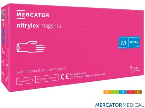 RĘKAWICE NITRYLOWE 8% VAT MERCATOR MEDICAL