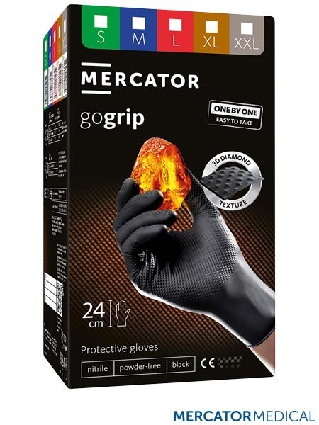RĘKAWICE NITRYLOWE MERCATOR MEDICAL