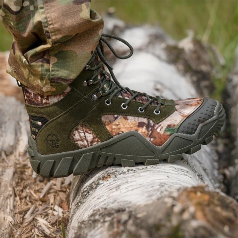 Buty męskie Tactical Guard – Zamszowe trzewiki do survivalu i dla leśników REIS