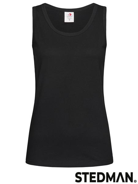 T-SHIRT DAMSKI BEZ RĘKAWÓW STEDMAN