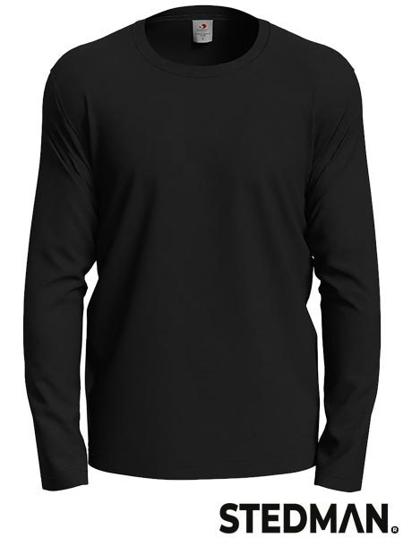 T-SHIRT MĘSKI Z DŁUGIM RĘKAWEM STEDMAN