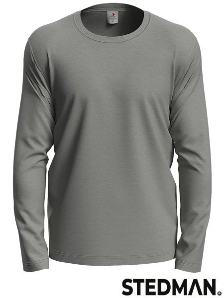 T-SHIRT MĘSKI Z DŁUGIM RĘKAWEM STEDMAN