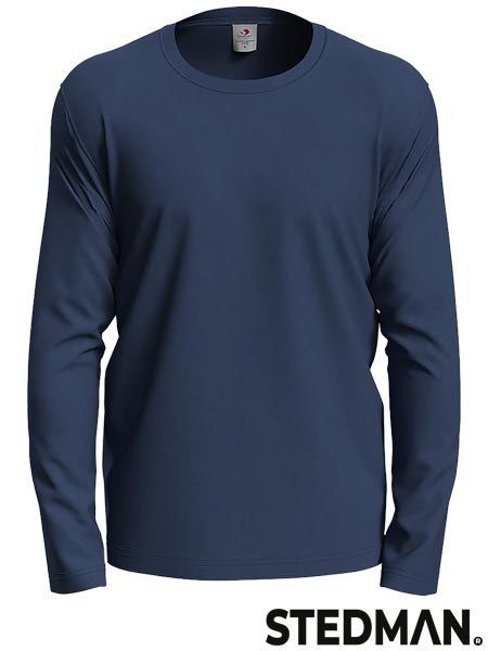 T-SHIRT MĘSKI Z DŁUGIM RĘKAWEM STEDMAN