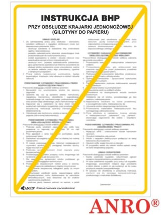 ZNAK BEZPIECZEŃSTWA ANRO