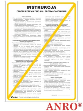 ZNAK BEZPIECZEŃSTWA ANRO
