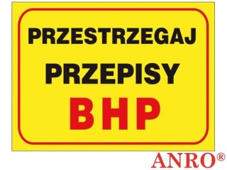 ZNAK BEZPIECZEŃSTWA ANRO