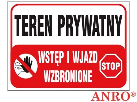 ZNAK BEZPIECZEŃSTWA ANRO
