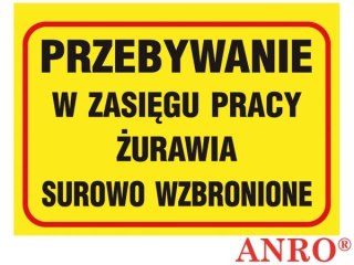 ZNAK BEZPIECZEŃSTWA ANRO
