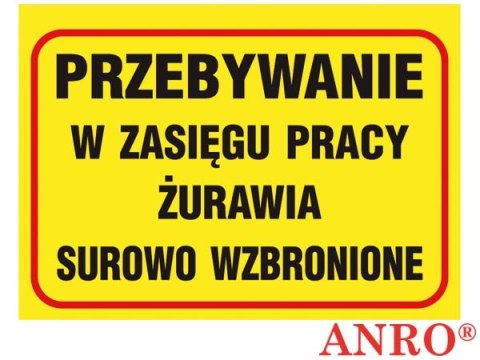 ZNAK BEZPIECZEŃSTWA ANRO