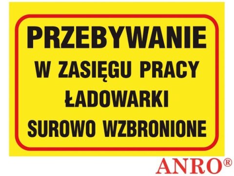 ZNAK BEZPIECZEŃSTWA ANRO