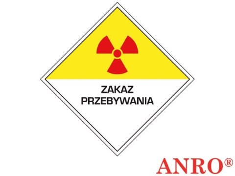 ZNAK BEZPIECZEŃSTWA ANRO