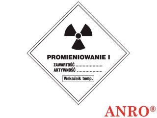 ZNAK BEZPIECZEŃSTWA ANRO
