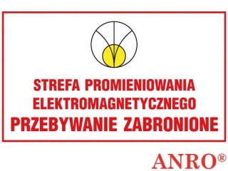 ZNAK BEZPIECZEŃSTWA ANRO