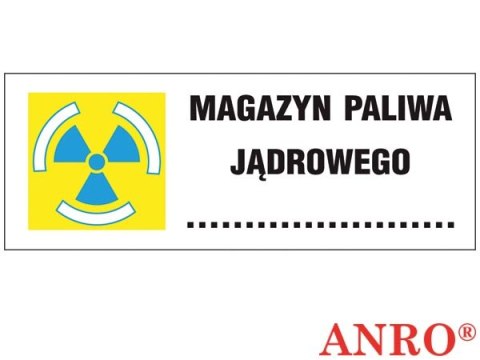 ZNAK BEZPIECZEŃSTWA ANRO