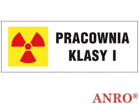 ZNAK BEZPIECZEŃSTWA ANRO