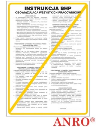 ZNAK BEZPIECZEŃSTWA ANRO