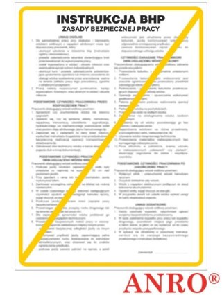 ZNAK BEZPIECZEŃSTWA ANRO