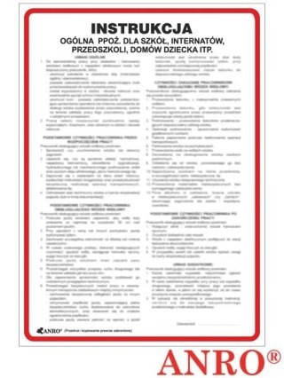 ZNAK BEZPIECZEŃSTWA ANRO