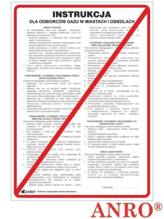 ZNAK BEZPIECZEŃSTWA ANRO