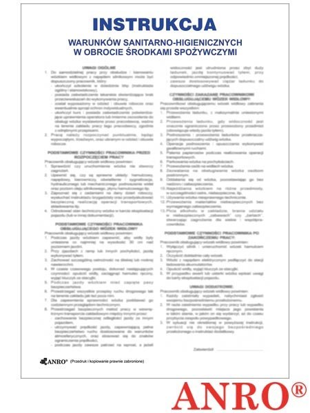 ZNAK BEZPIECZEŃSTWA ANRO